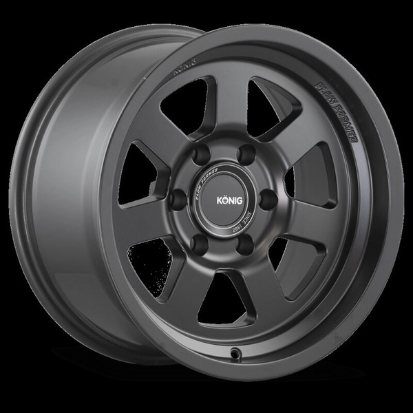 Konig HT2 18X9 6X139.7 ET0 Matte Black - H2986139005