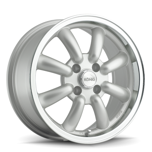 Konig Rewind 15x7 4x100 ET40 Silver - RW7510040S