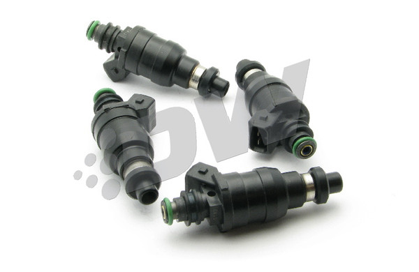 DeatschWerks Evo VIII/IX / 95-99 DSM 4G63T 1000cc Low Impedance Top Feed Injectors - 42M-02-1000-4