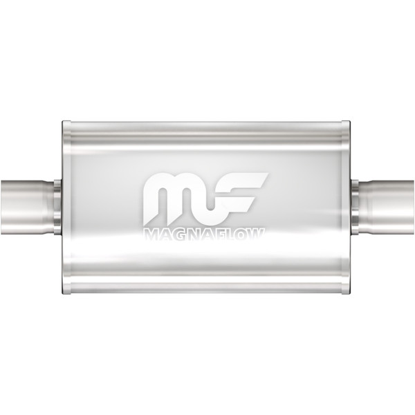 MagnaFlow Muffler Mag SS 14X5X8 2X2 C/C - 12214