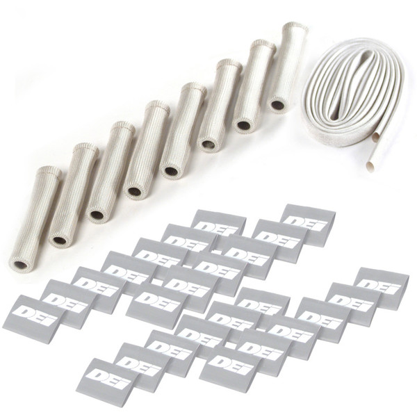 DEI Protect-A-Boot and Wire Kit 8 Cylinder - Silver - 10702