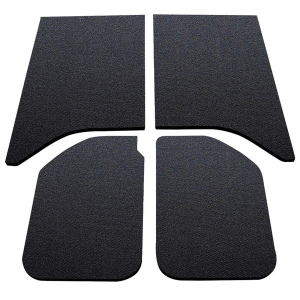 DEI 11-18 Jeep Wrangler JK 2-Door Boom Mat Headliner - 4 Piece - Black - 50138