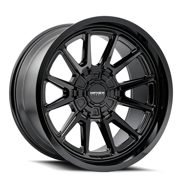 Mayhem 8116 Intrepid 18x9 / 8x170 BP / -12mm Offset / 125.2mm Hub Gloss Black Wheel - 8116-8970B