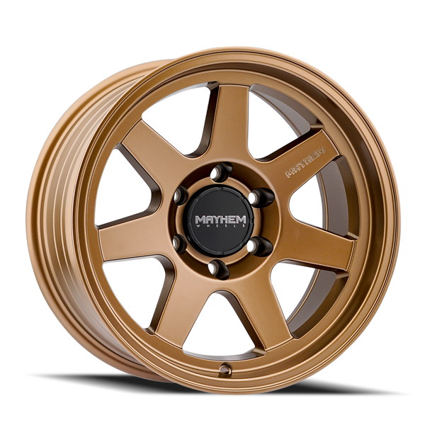 Mayhem 8307 Convoy 17x9 / 6x135 BP / -6mm Offset / 87.1mm Hub Matte Black Wheel - 8307-7936MZ