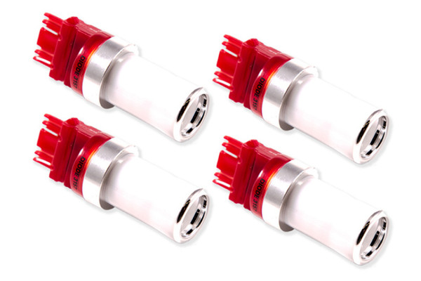 Diode Dynamics 07-13 GMC Sierra 1500 Rear Turn/Tail Light LED 3157 Bulb HP48 LED - Red Set of 4 - DD0056Q