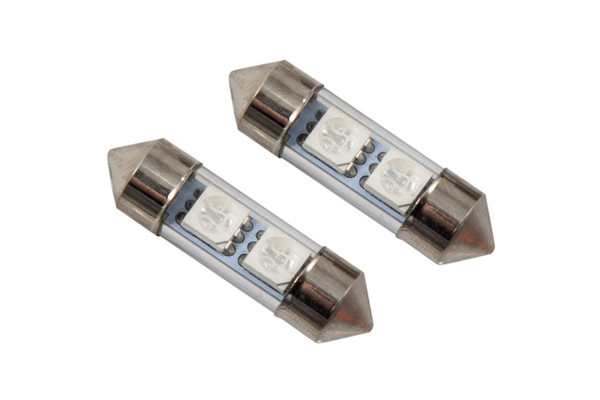 Diode Dynamics 31mm SMF2 LED Bulb - Blue (Pair) - DD0067P