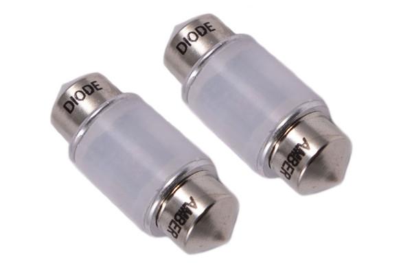 Diode Dynamics 29mm HP6 LED Bulb - Amber (Pair) - DD0288P