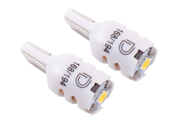 Diode Dynamics 194 LED Bulb HP5 LED Warm - White Short (Pair) - DD0334P