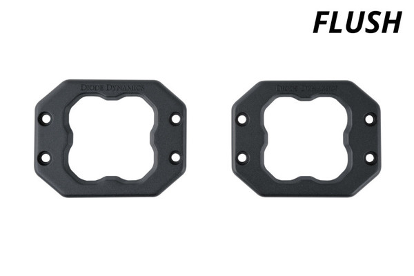 Diode Dynamics SS3 Bezel Flush Mount (Pair) - DD6370P
