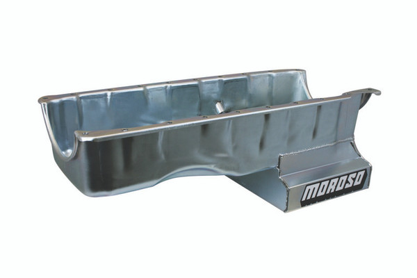 Moroso Chevrolet Big Block Gen 5/6 Stroker Wet Sump 6qt 8in Steel Oil Pan - 20413