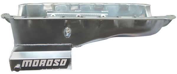 Moroso Chevrolet Big Block Mark IV/GM A Body Deep Wet Sump 6qt 8in Steel Oil Pan - 20416