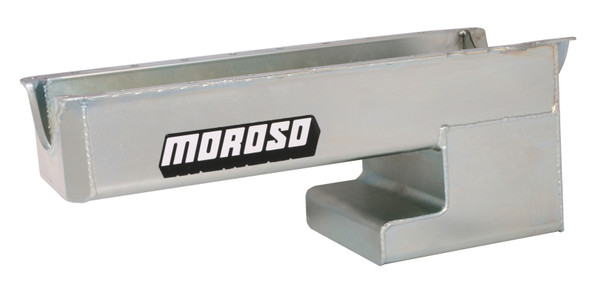 Moroso Chevrolet Big Block Gen 5/6/Chevrolet II Notched Rear Wet Sump 7qt 9in Steel Oil Pan - 20433