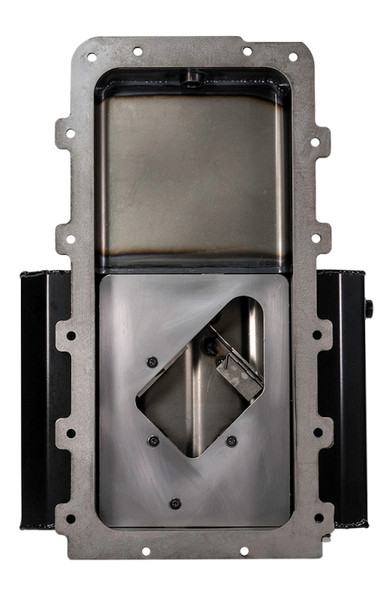 Moroso Ford 4.6/5.4L Cobra Replica (w/Rear Sump) Road Race Baffled Wet Sump 7qt 4in Steel Oil Pan - 20549