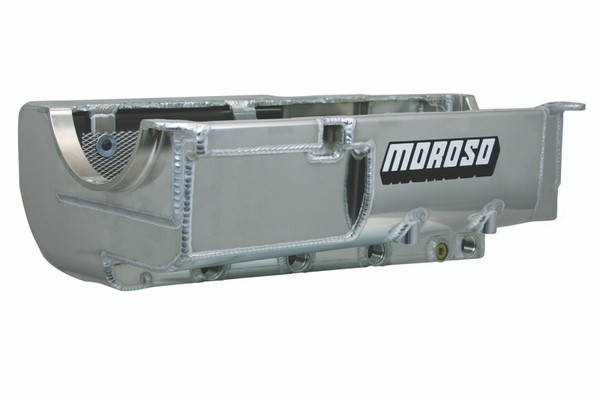 Moroso Donovan 700/DRC2/Merlin Big Block (w/Four Pick Ups) Drag Race Dry Sump Aluminum Oil Pan - 21592