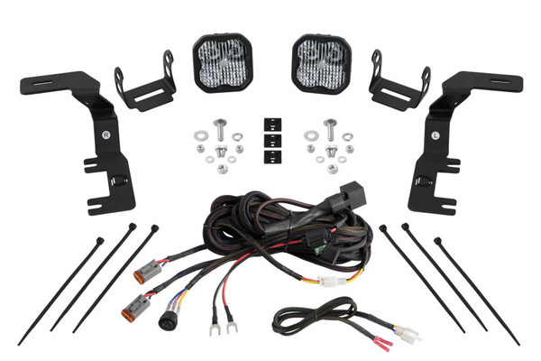 Diode Dynamics 2023+ Chevrolet Colorado Stage Series Ditch Light Kit SS3 Sport White Combo - DD7811