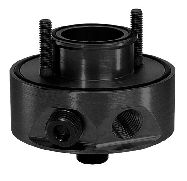 Moroso Chevrolet Small Block Oil Filter Adapter - Sandwich - Accumulator/External Pump - 23690