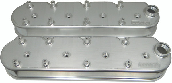 Moroso GM LS Valve Cover - 2.5in - w/Coil Mounts - Oil Fill on Each Cover - Billet Aluminum - Pair - 68488
