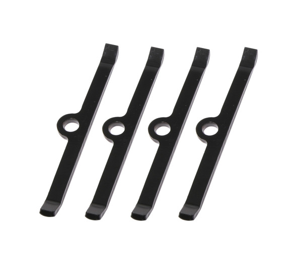 Moroso Pontiac Valve Cover Hold Downs - Steel - Chrome Plated - Set of 4 - 68530