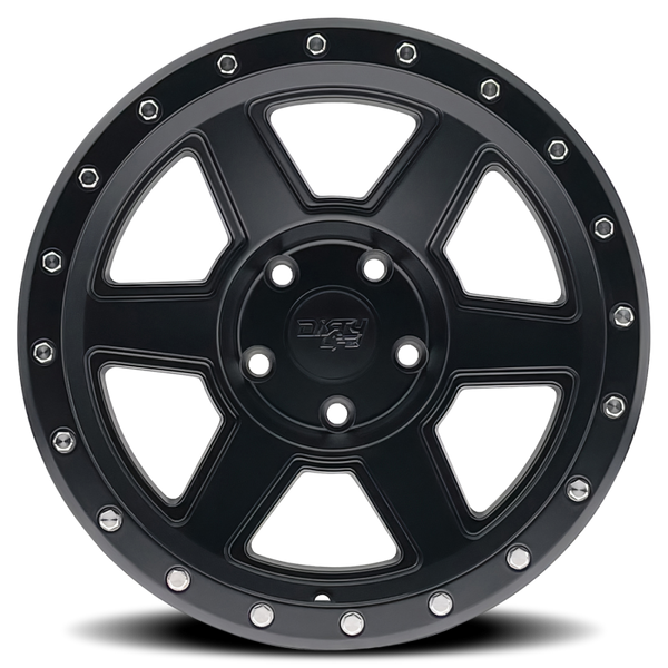 Dirty Life 9315 Compound 17x9 / 5x139.7 BP / -12mm Offset / 108mm Hub Matte Black Wheel - 9315-7985MB12