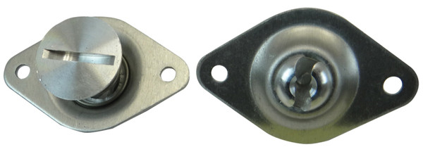 Moroso Quick Fastener - Self Ejecting - 7/16in x .500in - Aluminum - 10 Pack - 71373