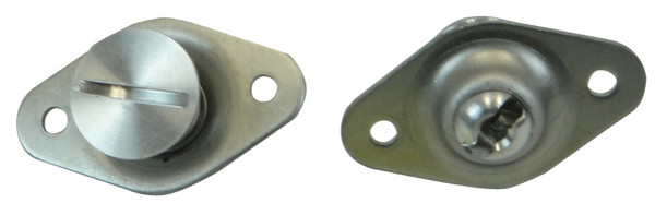 Moroso Quick Fastener - Self Ejecting - 5/16in x .550in - Aluminum - 10 Pack - 71506