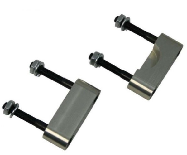 Moroso Chrysler (w/8.75in Ring Gear) U-Joint Girdle - Silver Anodized - Set - 85850