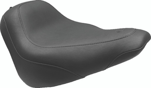 Mustang 18-21 Harley Street Bob Wide Tripper Solo Seat - Black - 75162