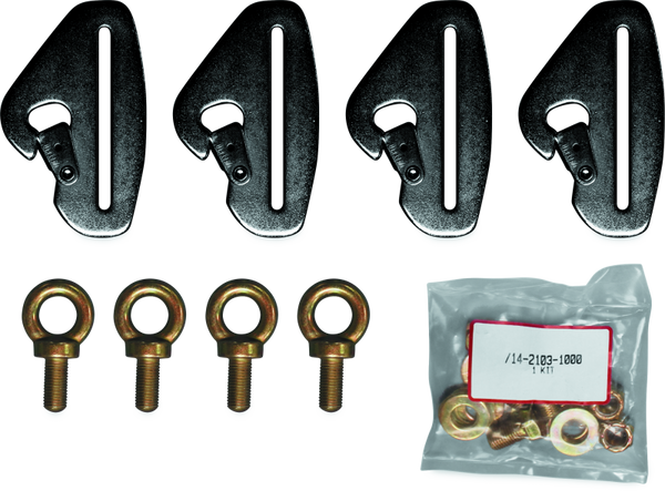 DragonFire Racing Harness Mounting Kit- Quck Release for Can-Am Maverick Models - 521338