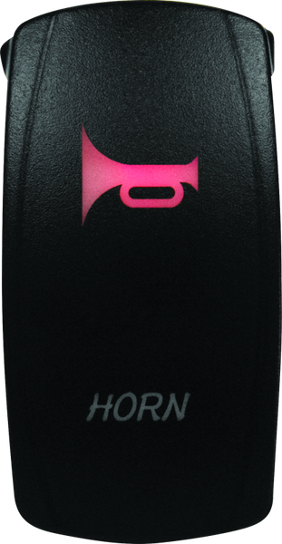 DragonFire Racing Lighted Switch Horn On/Off Red - 521372