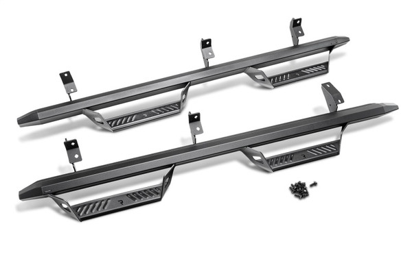 N-Fab Predator Pro Step System 12-17 Jeep Wrangler JK SUV 2 Door - Tex. Black - PRJ1245-TX