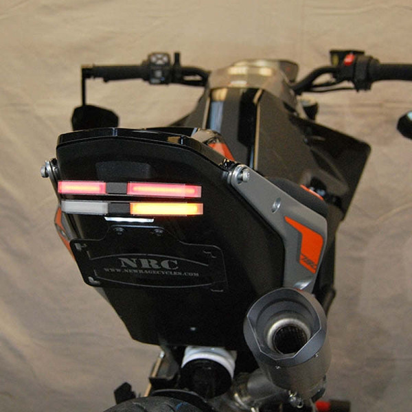 New Rage Cycles 18+ KTM 790 Duke Fender Eliminator Kit Tucked w/Load EQ - 790-FE-T-L