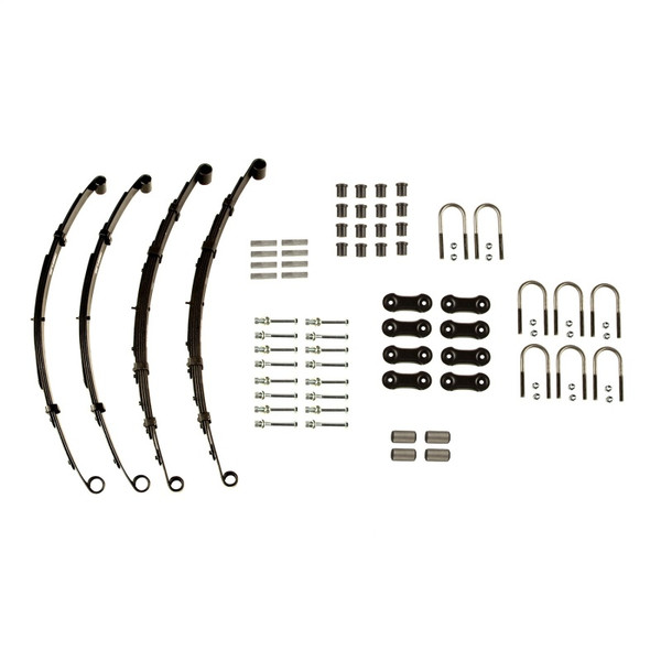 Omix Leaf Spring Kit W/O Shocks- 87-95 Jeep Wrangler - 18290.13
