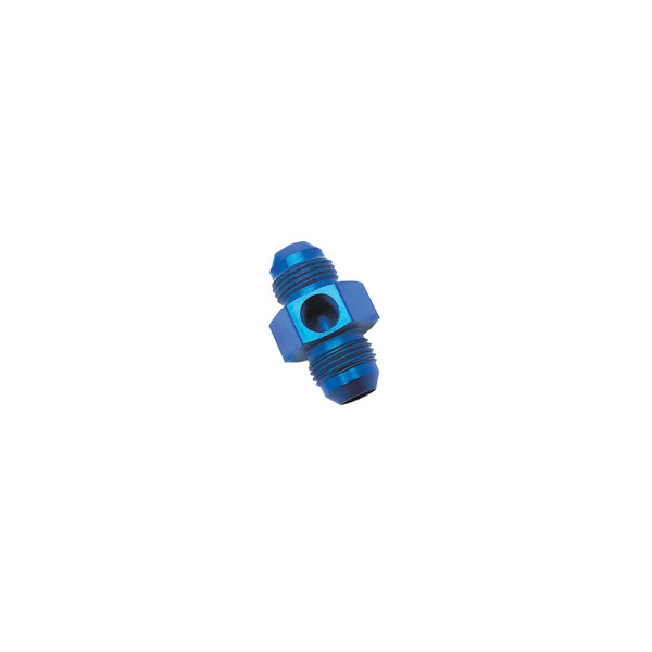 Russell Performance -8 AN Fuel Union Pressure Adapter (Blue) - 670010