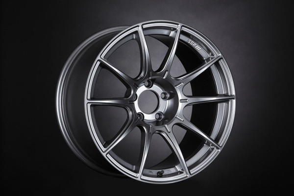 SSR GTX01 18x9 5x100 52mm Offset Dark Silver Wheel (S/O, No Cancellations) - XA18900+5205CDK