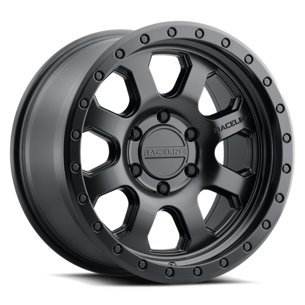 Raceline 959B Avenger 2.0 17x8.5in / 6x139.7 BP / 106.1mm Bore - Satin Black Wheel - 959B-78560-00