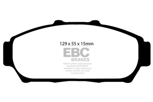 EBC 94-01 Acura Integra 1.8 Greenstuff Front Brake Pads - DP21206