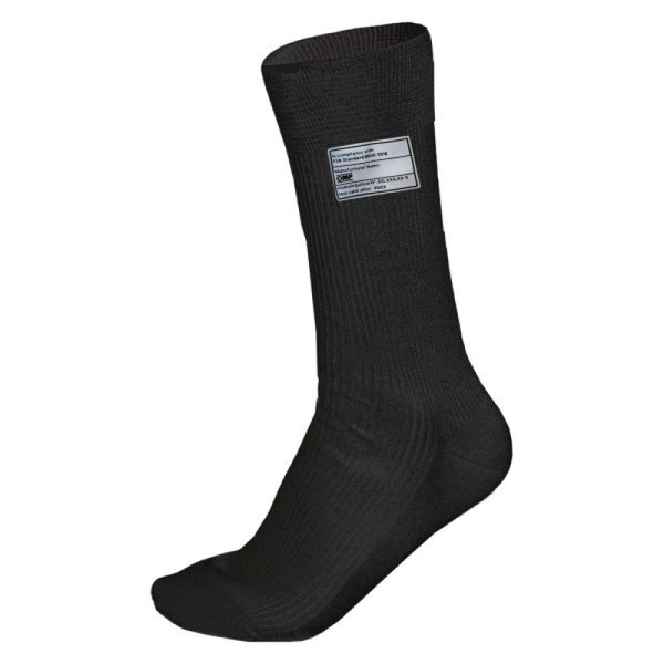 OMP Nomex Socks (Fia 8856-2018) Black - Size L - IE0-0762-A01-071-L