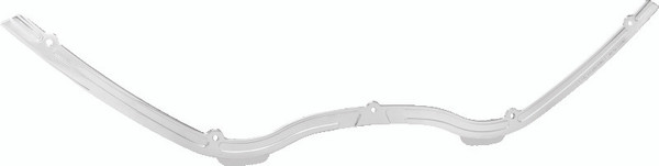 Performance Machine  Windscreen Trim Scallop - Chrome - 0209-2018SCA-CH