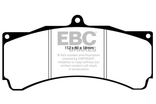 EBC Brakes Redstuff Ceramic Brake Pads - DP3005C