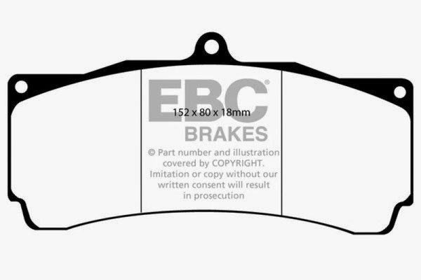 EBC Brakes Redstuff Ceramic Brake Pads - DP3006C
