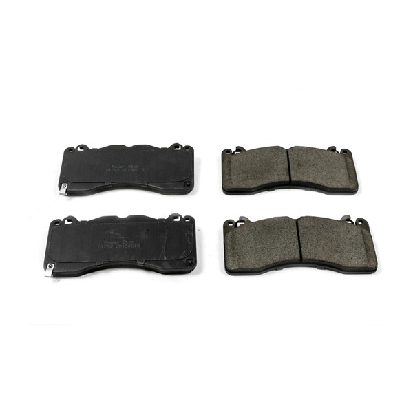 Power Stop 15-19 Ford Mustang Front Z16 Evolution Ceramic Brake Pads - 16-1792