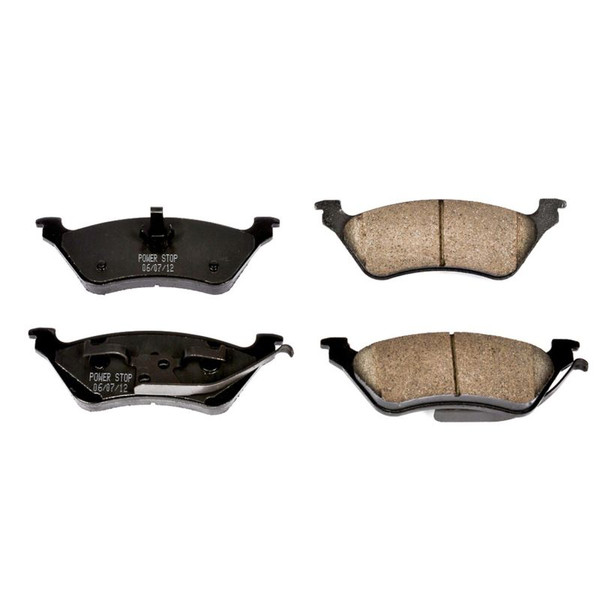Power Stop 01-07 Chrysler Town & Country Rear Z16 Evolution Ceramic Brake Pads - 16-858
