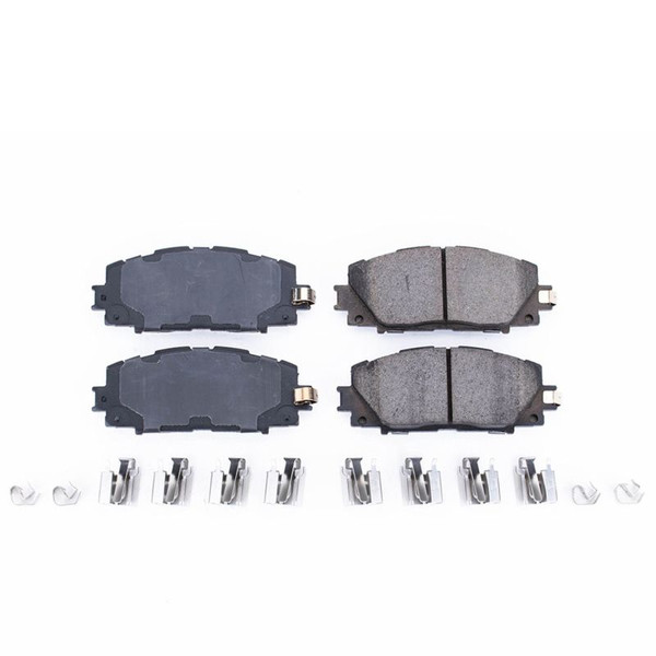 Power Stop 11-17 Lexus CT200h Front Z17 Evolution Ceramic Brake Pads w/Hardware - 17-1184A