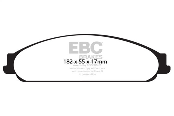 EBC 04-07 Ford Five Hundred 3.0 Redstuff Front Brake Pads - DP31730C
