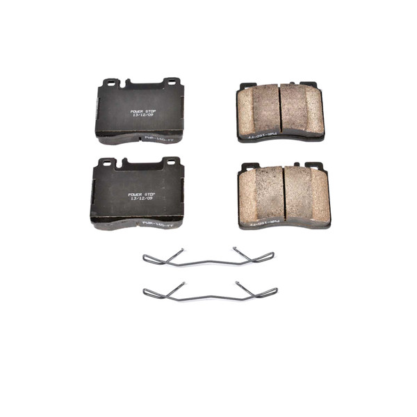 Power Stop 91-93 Mercedes-Benz 300SE Front Z17 Evolution Ceramic Brake Pads w/Hardware - 17-577
