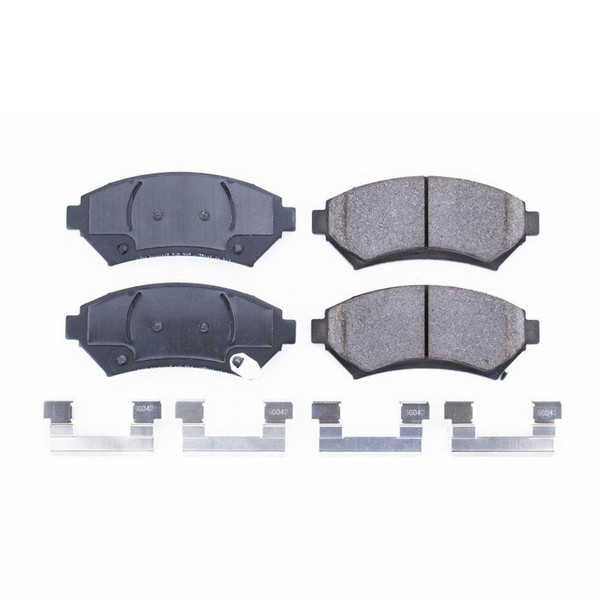 Power Stop 97-05 Buick Century Front Z17 Evolution Ceramic Brake Pads w/Hardware - 17-699