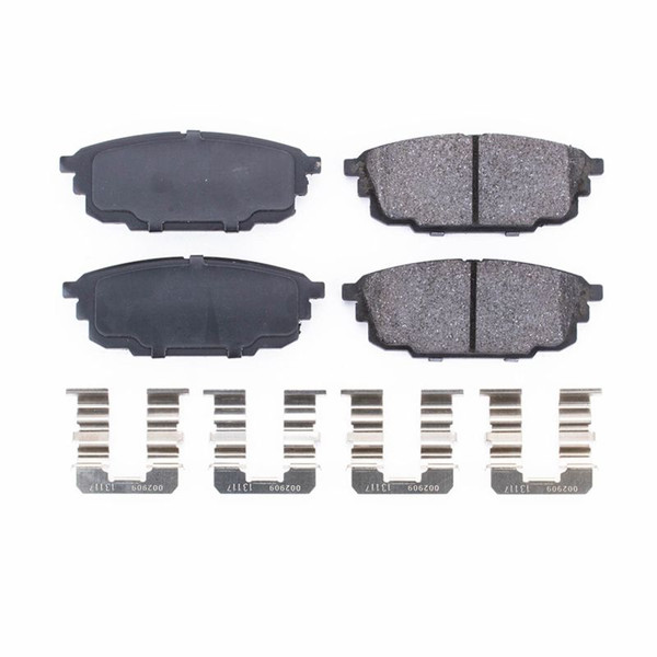 Power Stop 01-03 Mazda Protege Rear Z17 Evolution Ceramic Brake Pads w/Hardware - 17-892