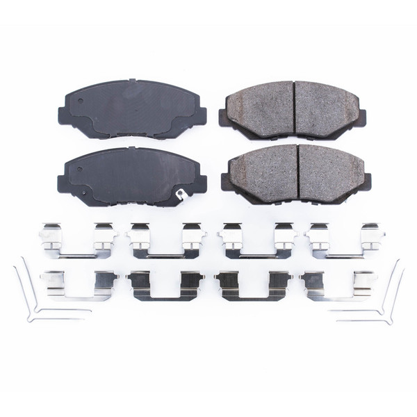 Power Stop 2021 Honda Civic Front Z17 Evo Ceramic Brake Pads w/Hardware - 17-914N