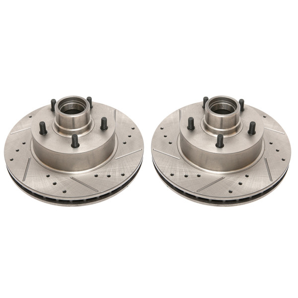Power Stop 1990 Chevrolet Caprice Front Evolution Drilled & Slotted Rotors - Pair - AR8208XPR