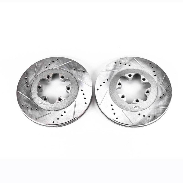 Power Stop 09-12 Chevrolet Colorado Front Evolution Drilled & Slotted Rotors - Pair - AR82131XPR